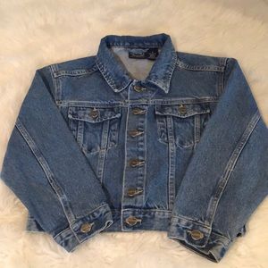 Sonoma Girl’s Cropped Jean Jacket
